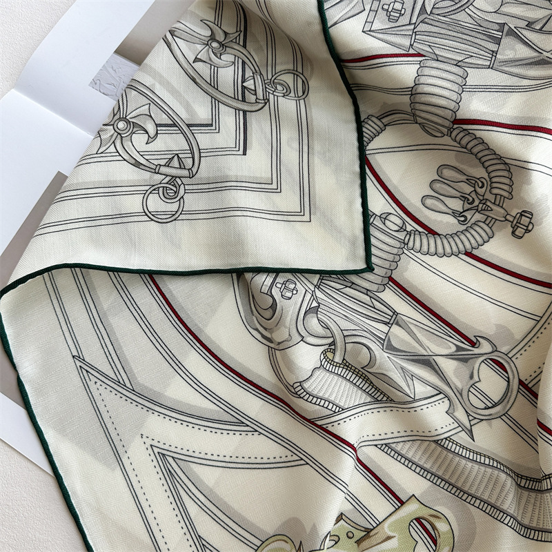 40% Silk 60% Wool Scarf 135x13 - Shawl Wrap Winter incelemesi ve fiyatı