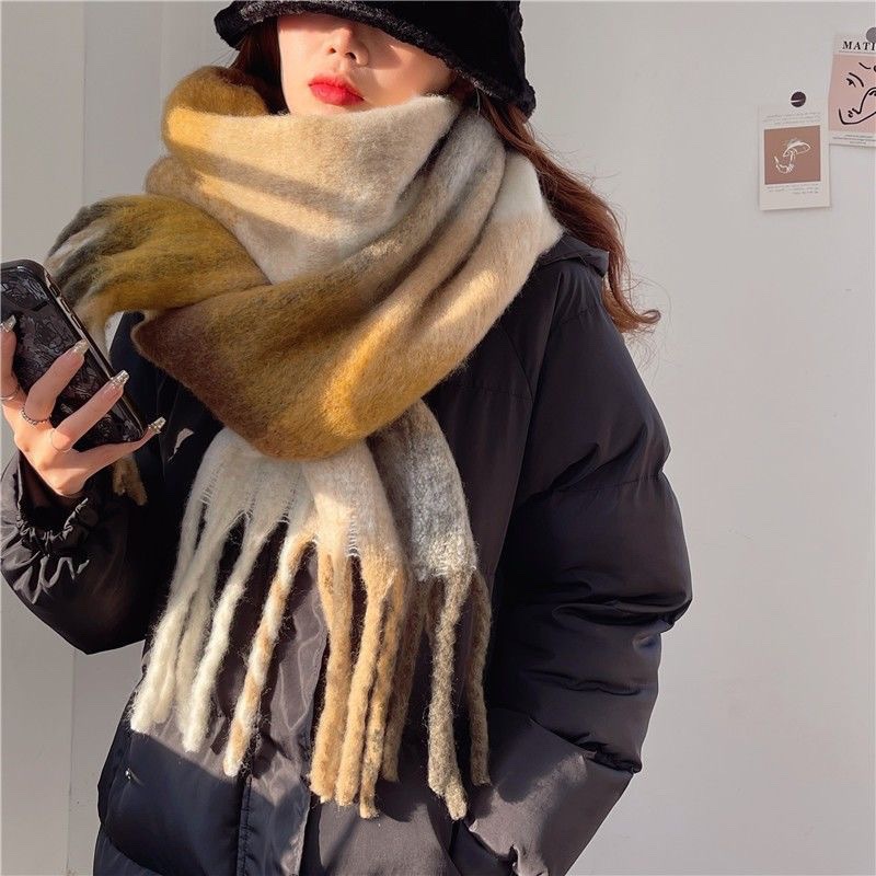 2025New Winter Thick Warm Scar - Shawl Wrap Winter incelemesi ve fiyatı
