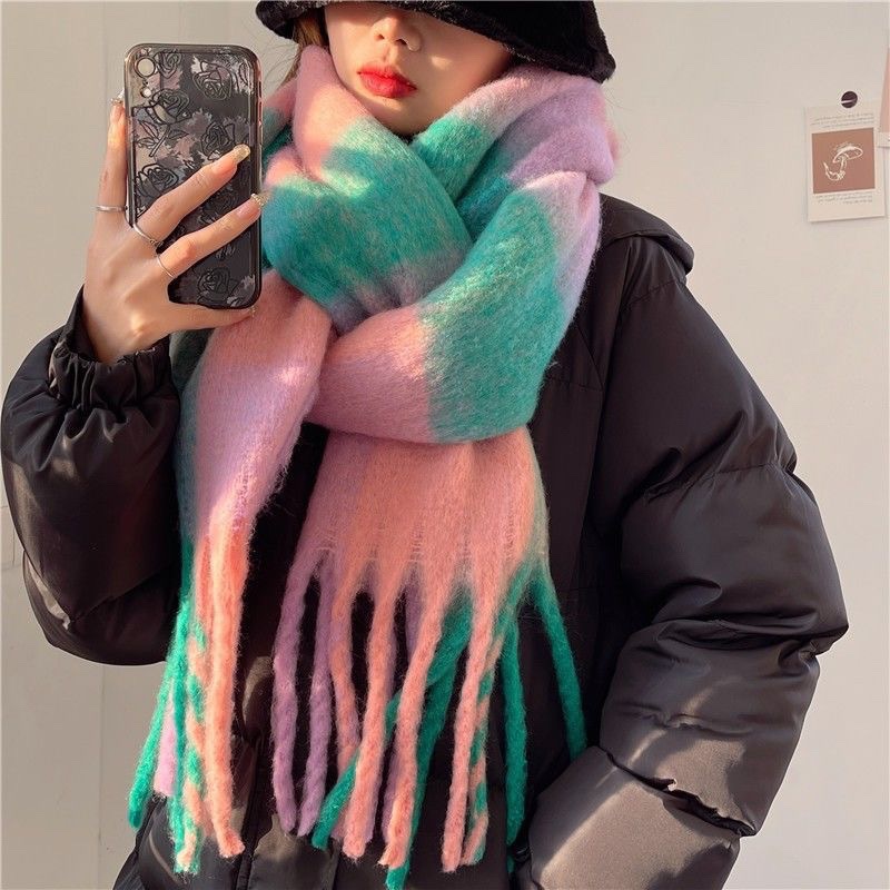 2025New Winter Thick Warm Scar - Shawl Wrap Winter incelemesi ve fiyatı