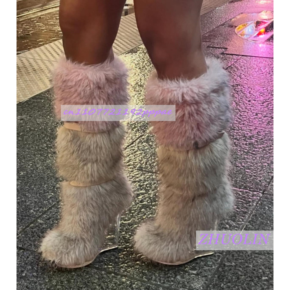 Winter Gradient Furry Transpar - Waterproof Winter Boot incelemesi ve fiyatı