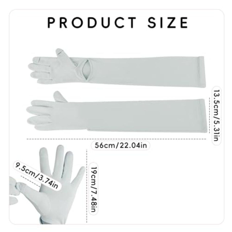 Women's UV Sun Protection Long - Touch Screen Gloves incelemesi ve fiyatı