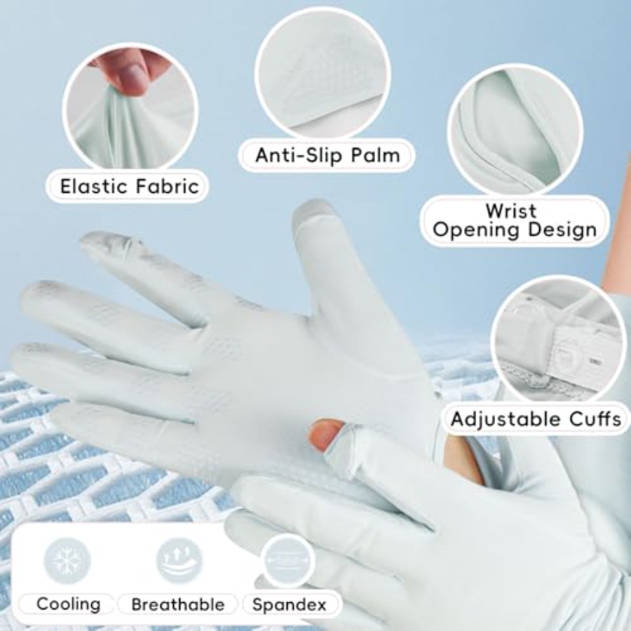 Women's UV Sun Protection Long - Touch Screen Gloves incelemesi ve fiyatı
