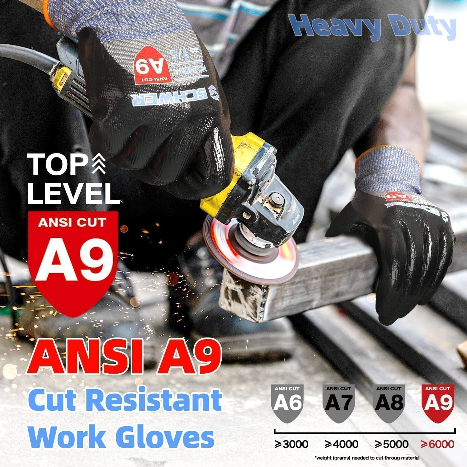 ANSI A9 Cut Resistant Gloves,  - Touch Screen Gloves incelemesi ve fiyatı