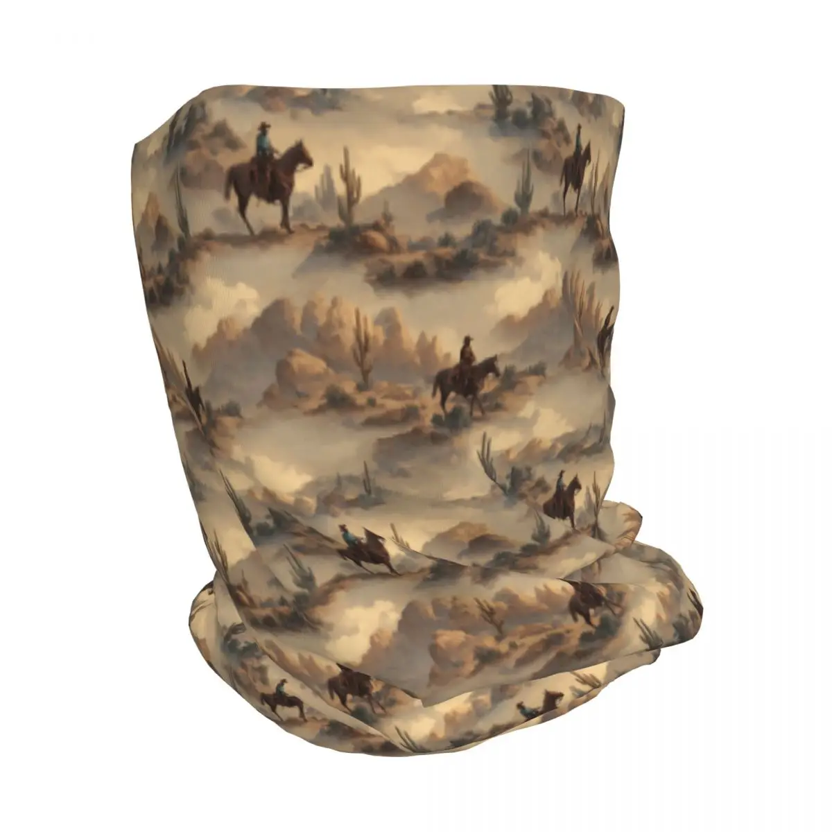 Cowboy In Desert Western Lands - Knit Beanie Hat Warm incelemesi ve fiyatı