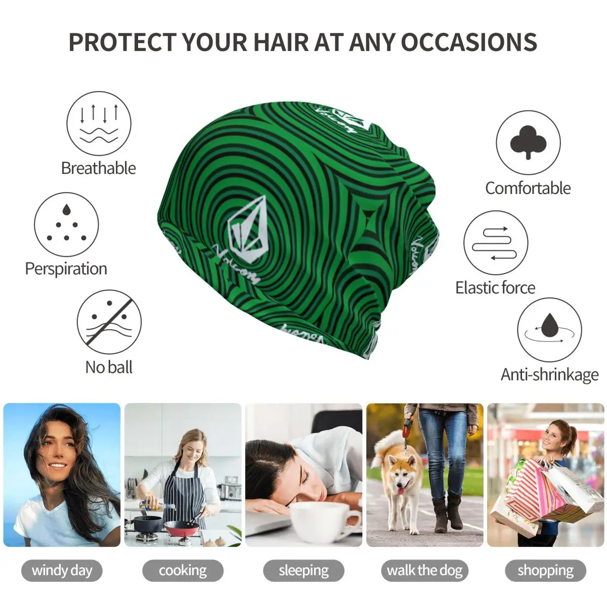 V-Volcom Logo Bandana Neck Gai - Knit Beanie Hat Warm incelemesi ve fiyatı
