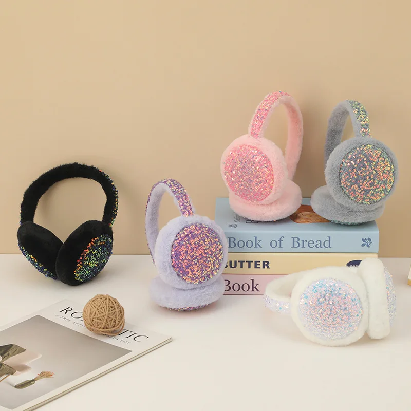 Women's Earmuffs Korean Glitte - Earmuffs Foldable incelemesi ve fiyatı