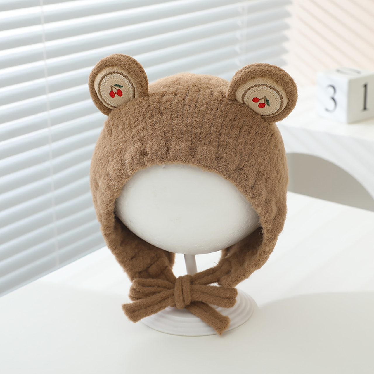 Autumn Winter Baby Knitted Hat - Knit Beanie Hat Warm incelemesi ve fiyatı