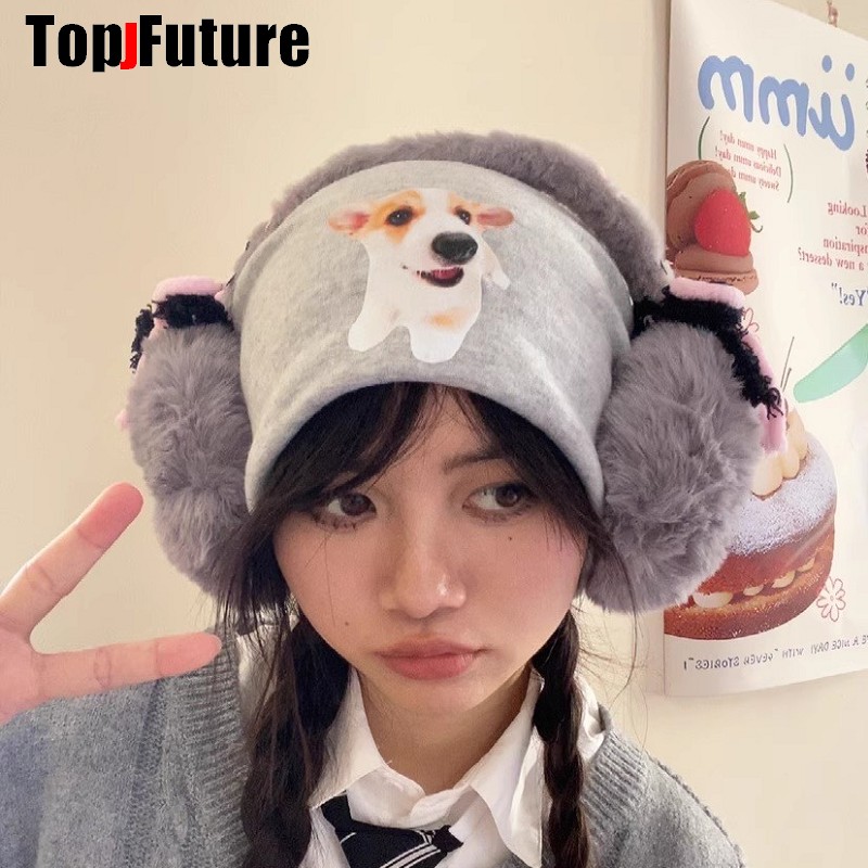 Harajuku Y2k Cute Sweet Lolita - Earmuffs Foldable incelemesi ve fiyatı