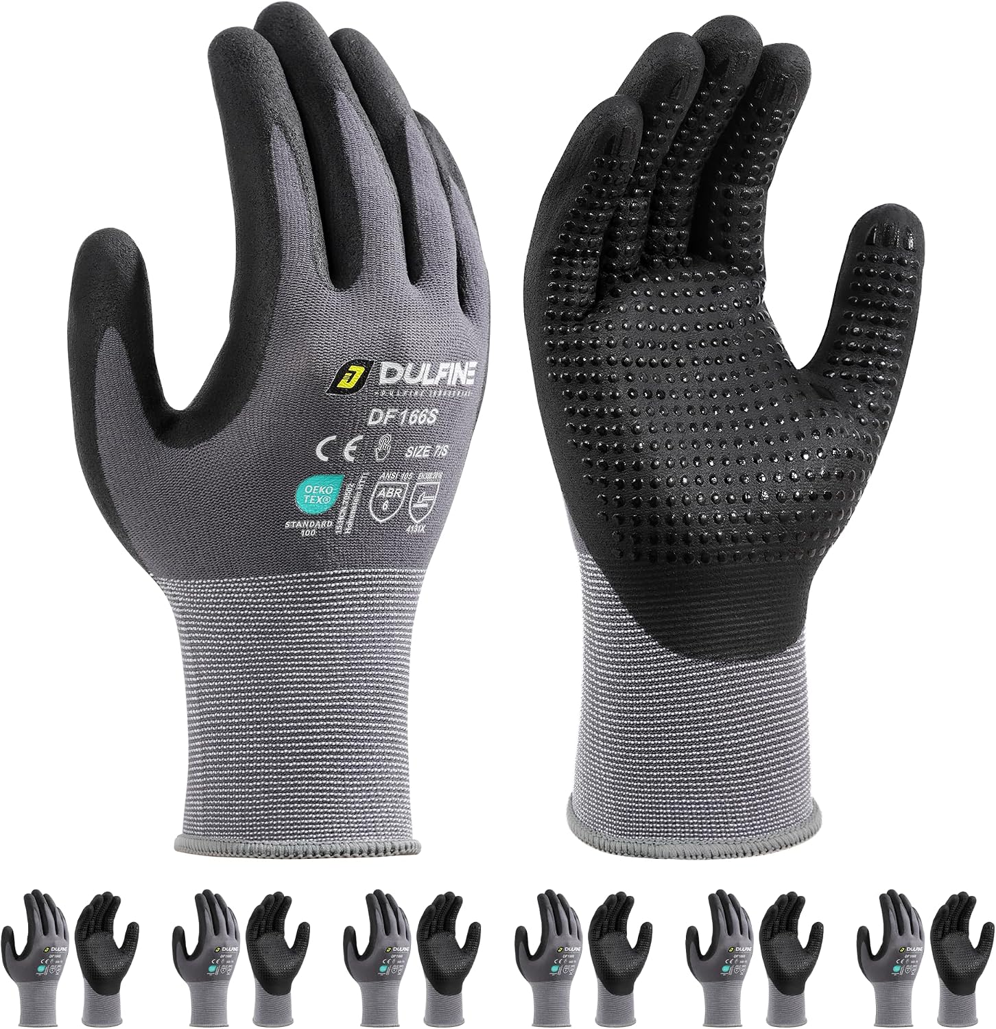 6 Pairs Touchscreen Work Glove - Touch Screen Gloves incelemesi ve fiyatı