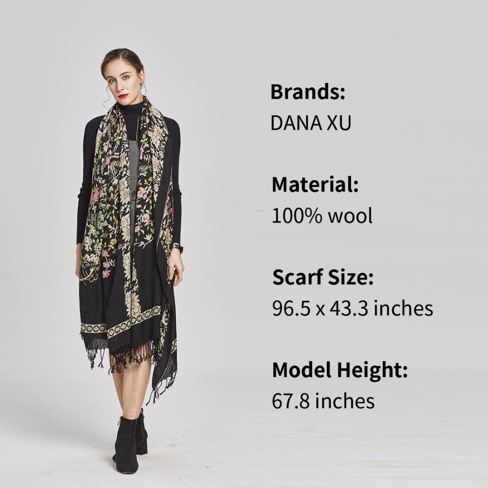 Luxury Brand Scarf Female Male - Wool Scarf Men incelemesi ve fiyatı